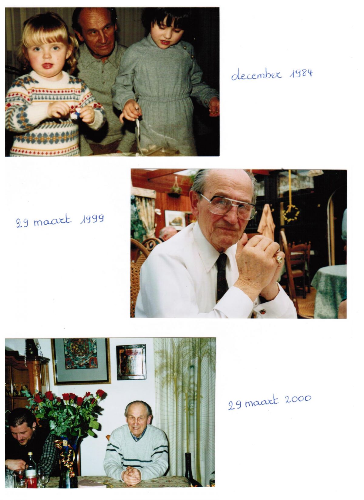 Otto Preuss als Familienmensch  1984-2000